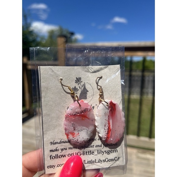 For ResellHandmPolymer Clay earrings lot  -3  Unique 25 Pcs  Stainless Steel - Picture 13 of 16